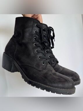 American Eagle Black Booties Ankle Boots 8